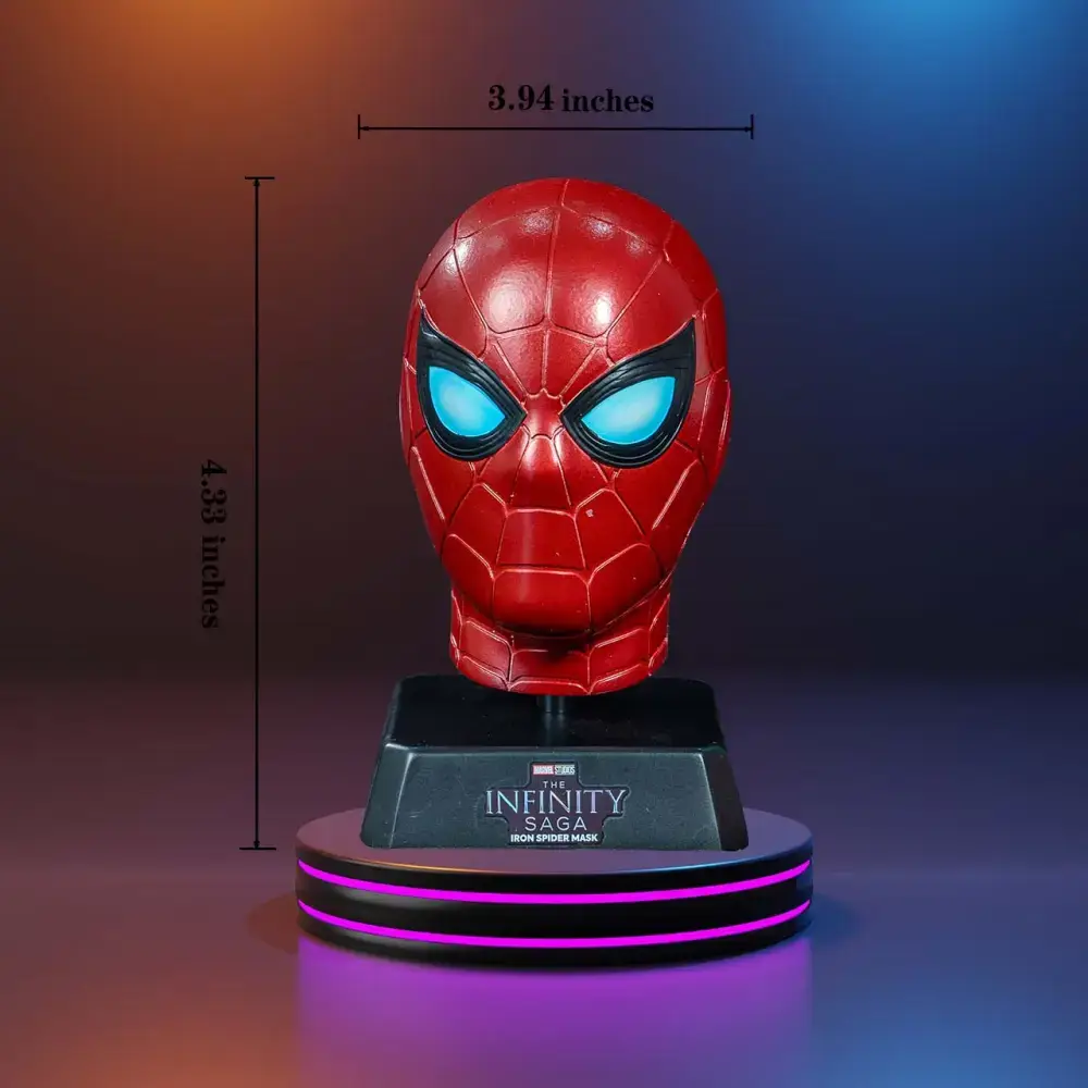 Marvel The Infinity Saga Spider Mask Resin Bust - Image 6