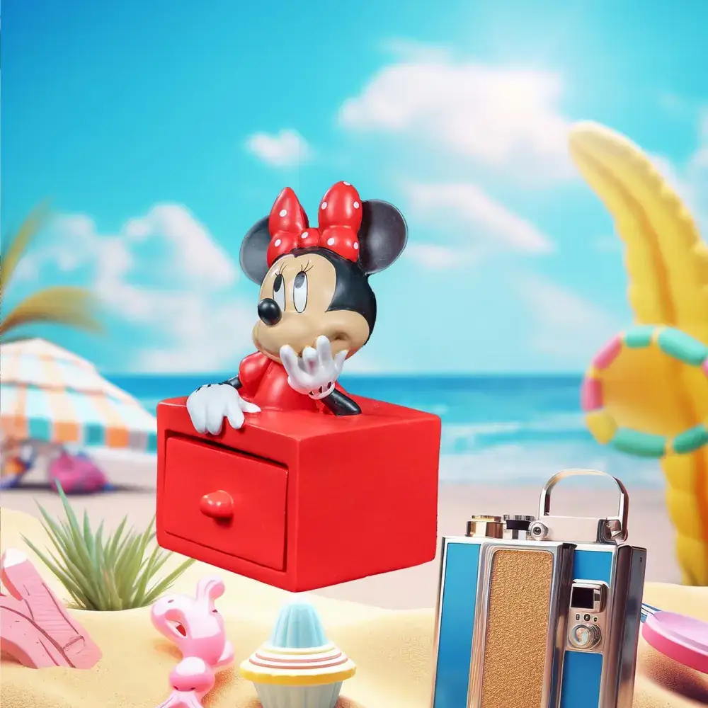 Minnie Mouse Shaped Resin Mini Drawer Box - Image 3