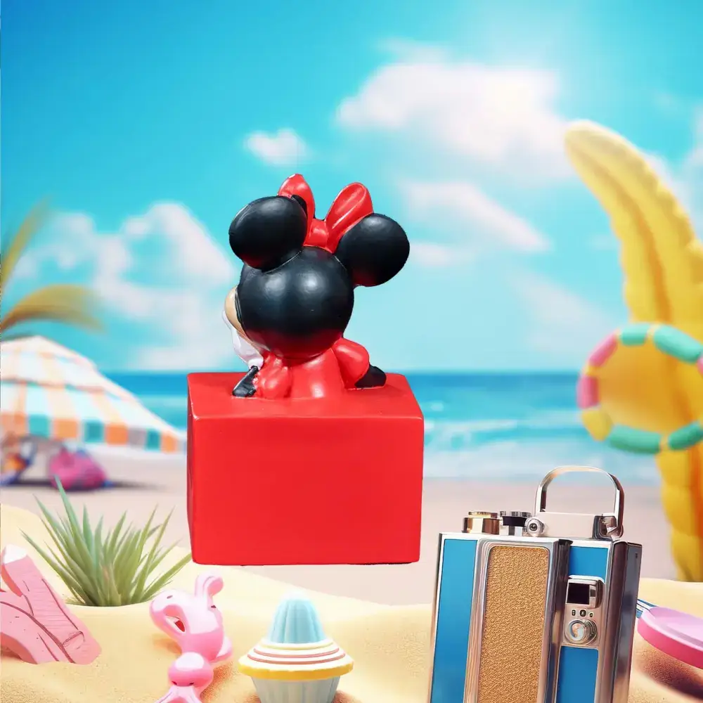 Minnie Mouse Shaped Resin Mini Drawer Box - Image 4