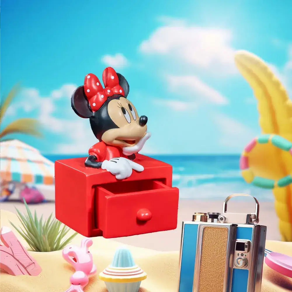 Minnie Mouse Shaped Resin Mini Drawer Box - Image 5