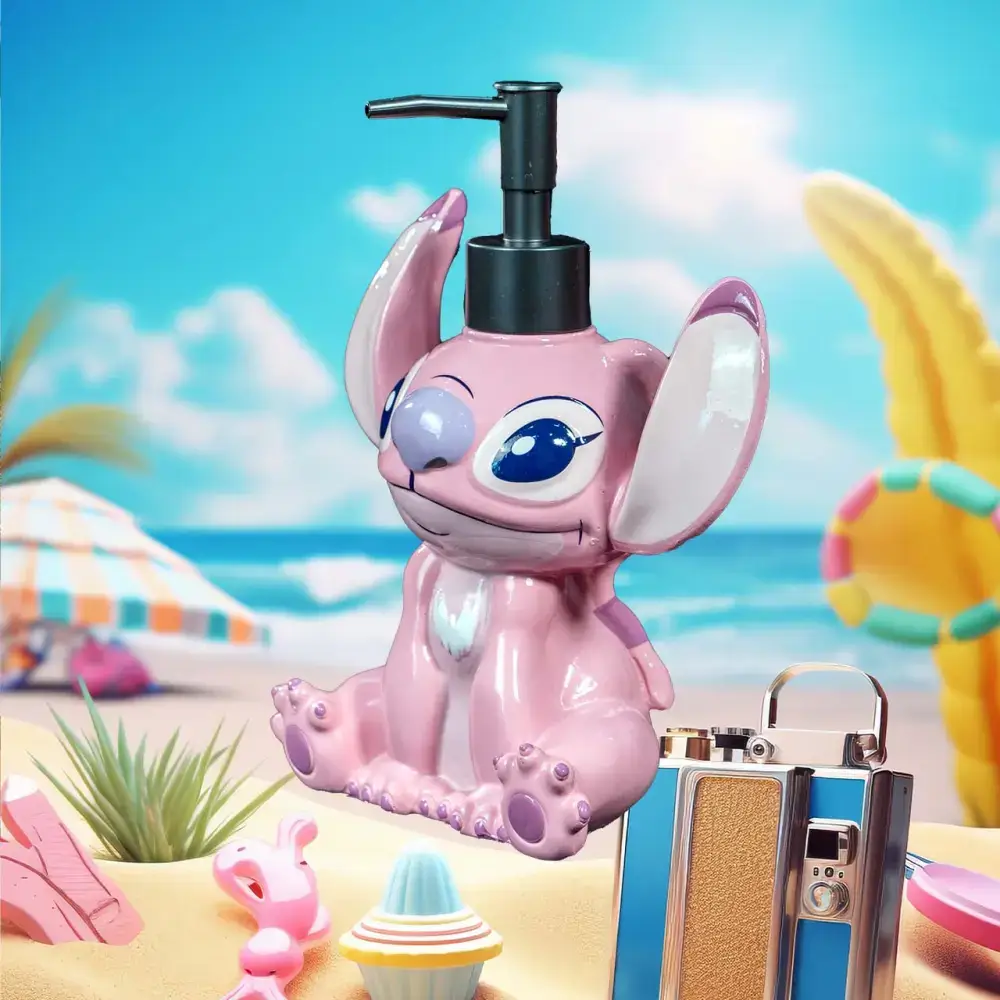 Stitch Angel Character Resin Soap/Lotion Dispenser - Image 3
