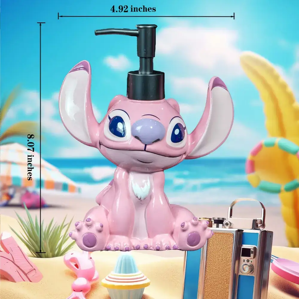 Stitch Angel Character Resin Soap/Lotion Dispenser - Image 6